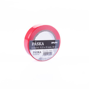 Elektropáska 15mm/10m červená