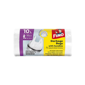 Pytel odp.s uchy 10l BÍLÝ 50ks,7my